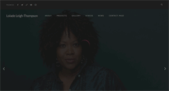 Desktop Screenshot of loladeleighthompson.com